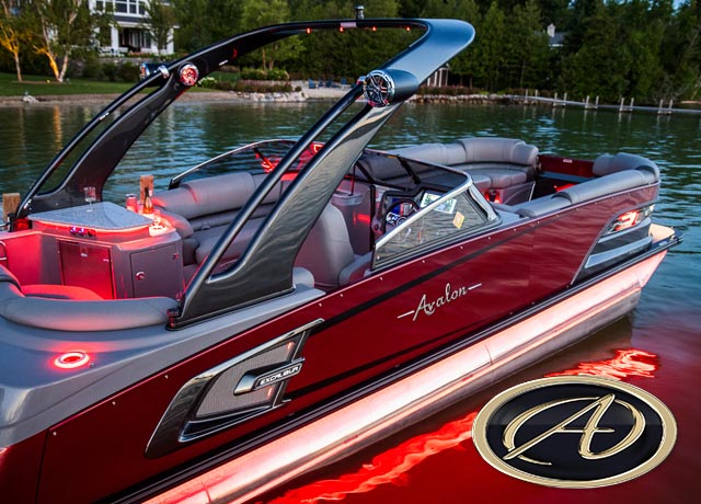 Mike's Dockside Service - luxury Avalon Pontoon Boats - Marblehead, Ohio